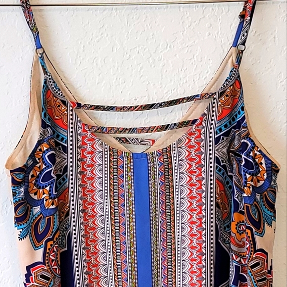 Size 4 Lucy and Laurel summer boho dress. - Picture 8 of 10